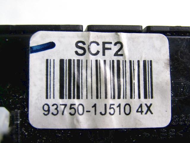 STIKALO VARNOSTNIH ZMIGAVCEV  OEM N. 93750-1J510 ORIGINAL REZERVNI DEL HYUNDAI I20 PB PBT MK1 R (2012 - 2014) BENZINA/GPL LETNIK 2013