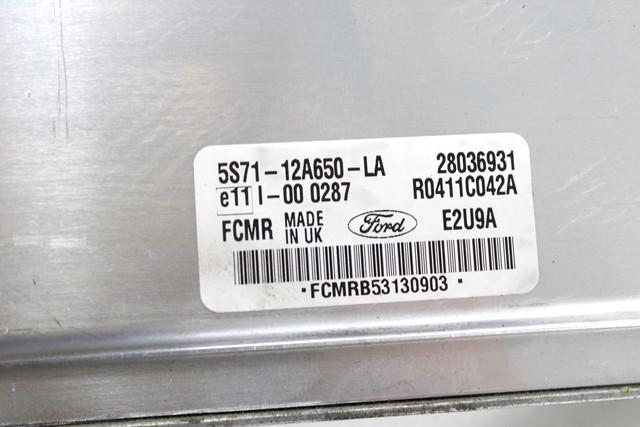 KOMPLET ODKLEPANJE IN VZIG  OEM N. 15493 KIT ACCENSIONE AVVIAMENTO ORIGINAL REZERVNI DEL FORD MONDEO B5Y B4Y BWY MK2 BER/SW (2000 - 2007) DIESEL LETNIK 2006