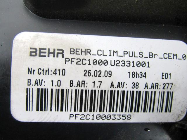 VENTILATOR  KABINE  OEM N. 6441S6 ORIGINAL REZERVNI DEL CITROEN C4 MK1 / COUPE L LC (2004 - 08/2009) DIESEL LETNIK 2009