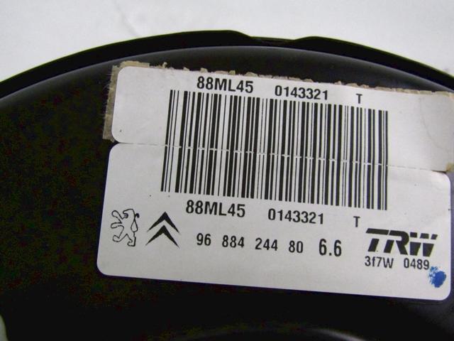 SERVO OJACEVALNIK ZAVOR S PUMPO OEM N. 9688424480 ORIGINAL REZERVNI DEL PEUGEOT 207 / 207 CC R WA WC WD WK (05/2009 - 2015) DIESEL LETNIK 2010