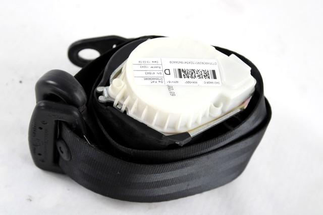 VARNOSTNI PAS OEM N. 735490929 ORIGINAL REZERVNI DEL FIAT BRAVO 198 (02/2007 - 2010) DIESEL LETNIK 2009