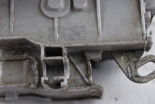 CENTRALNI ZAKLEP SPREDNJIH VRAT  OEM N. 51827955 ORIGINAL REZERVNI DEL FIAT BRAVO 198 (02/2007 - 2010) DIESEL LETNIK 2009