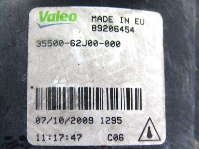 LEVA MEGLENKA OEM N. 35500-62J00 ORIGINAL REZERVNI DEL FIAT SEDICI FY R (05/2009 - 2014) DIESEL LETNIK 2009