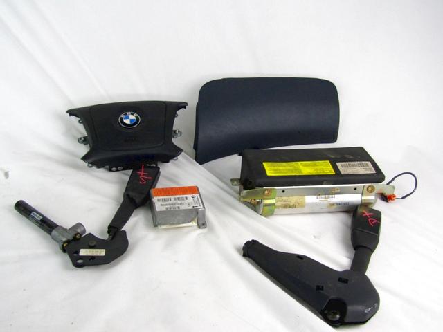 KIT AIRBAG KOMPLET OEM N. 5104 KIT AIRBAG COMPLETO ORIGINAL REZERVNI DEL BMW SERIE 7 E38 (1994 - 2001)BENZINA LETNIK 1998