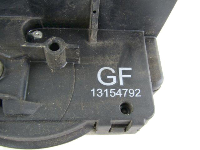 CENTRALNI ZAKLEP SPREDNJIH VRAT  OEM N. 13154792 ORIGINAL REZERVNI DEL OPEL MERIVA A X03 R (2006 - 2010) DIESEL LETNIK 2006