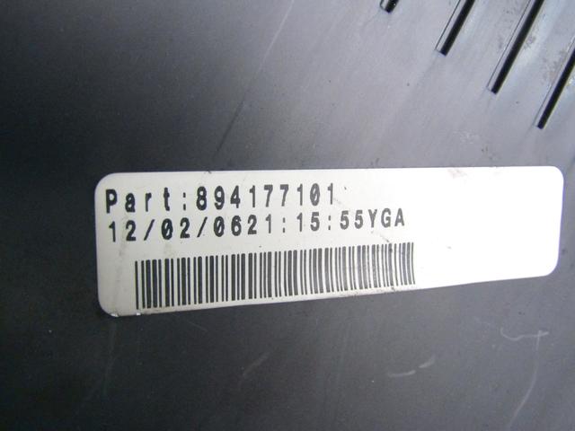 PREDAL ZA DOKUMENTE OEM N. 13191525 ORIGINAL REZERVNI DEL OPEL ASTRA H A04 L48,L08,L35,L67 5P/3P/SW (2004 - 2007) BENZINA LETNIK 2006