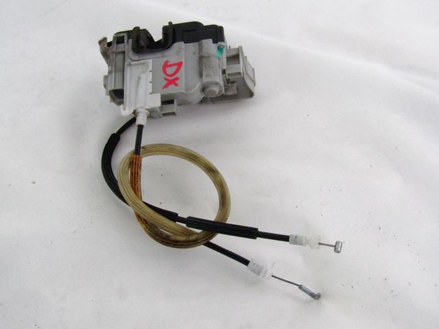 CENTRALNO ZAKLEPANJE ZADNJIH DESNIH VRAT OEM N. 51931420 ORIGINAL REZERVNI DEL FIAT BRAVO 198 (02/2007 - 2010) DIESEL LETNIK 2007