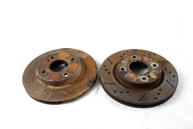 SPREDNJI ZAVORNI DISKI OEM N. 1679853 ORIGINAL REZERVNI DEL FORD FIESTA CB1 CNN MK6 (09/2008 - 11/2012) DIESEL LETNIK 2010