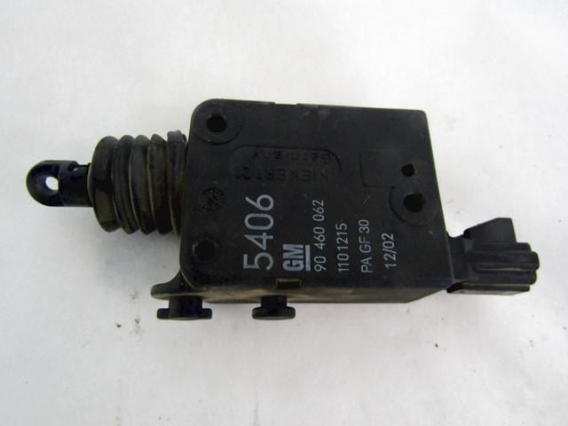 ZAKLEPANJE PRTLJA?NIH VRAT  OEM N. 90460062 ORIGINAL REZERVNI DEL OPEL ASTRA G T98 5P/3P/SW (1998 - 2003) DIESEL LETNIK 2002