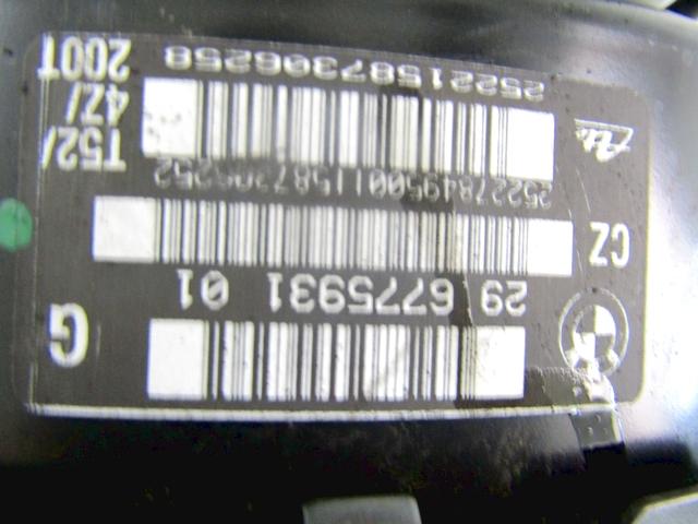 SERVO OJACEVALNIK ZAVOR S PUMPO OEM N. 6775931 ORIGINAL REZERVNI DEL BMW SERIE 3 BER/SW/COUPE/CABRIO E90/E91/E92/E93 (2005 -2009) BENZINA LETNIK 2007