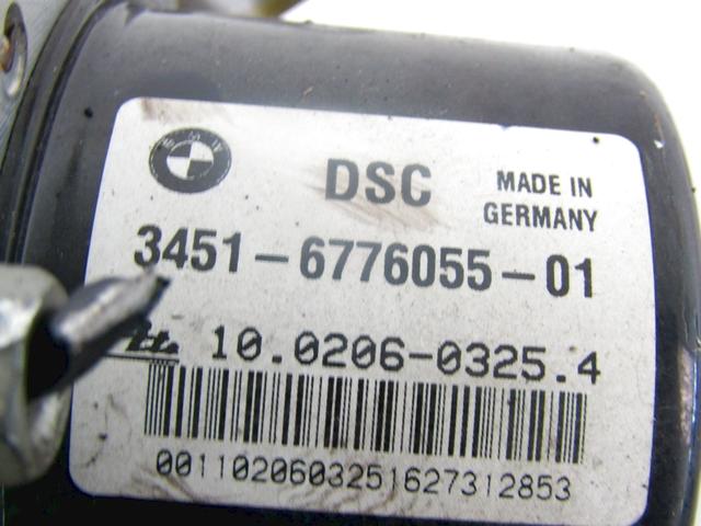 ABS AGREGAT S PUMPO OEM N. 34516776055 ORIGINAL REZERVNI DEL BMW SERIE 3 BER/SW/COUPE/CABRIO E90/E91/E92/E93 (2005 -2009) BENZINA LETNIK 2007