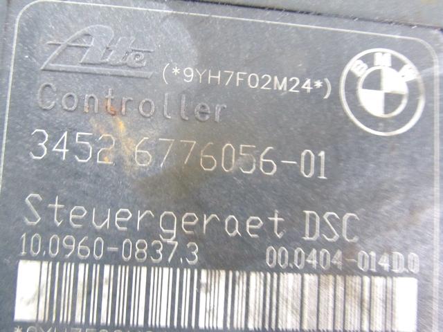 ABS AGREGAT S PUMPO OEM N. 34516776055 ORIGINAL REZERVNI DEL BMW SERIE 3 BER/SW/COUPE/CABRIO E90/E91/E92/E93 (2005 -2009) BENZINA LETNIK 2007