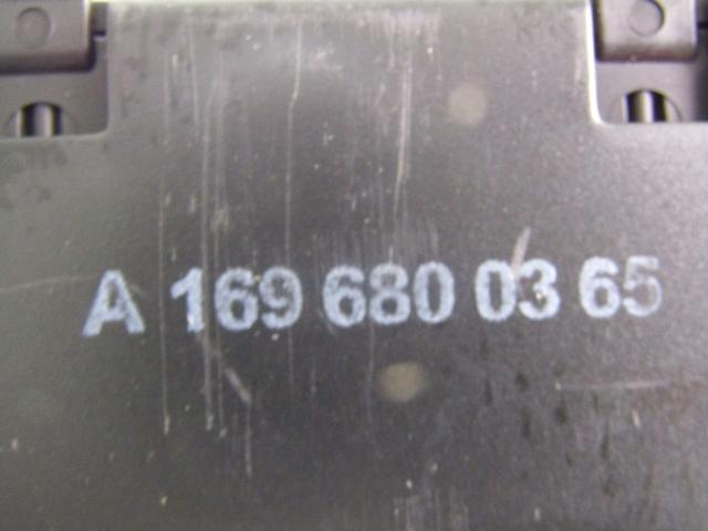 MONTA?NI DELI /  ARMATURNE PLOSCE SPODNJI OEM N. A1696800365 ORIGINAL REZERVNI DEL MERCEDES CLASSE A W169 5P C169 3P R (05/2008 - 2012) DIESEL LETNIK 2011