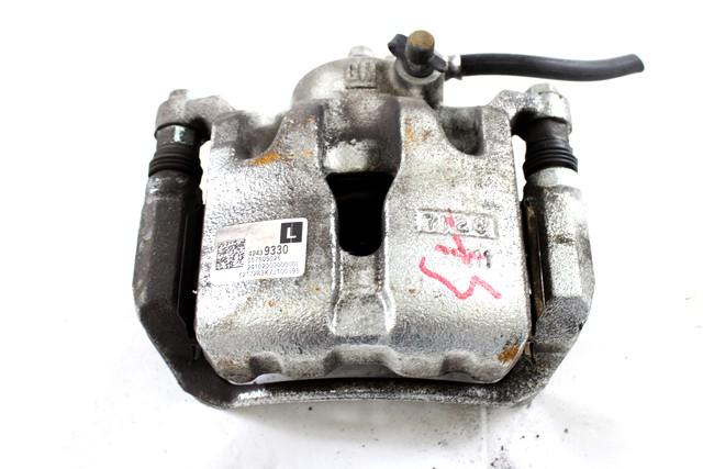 SPREDNJE LEVE ZAVORNE CELJUSTI  OEM N. 42439330 ORIGINAL REZERVNI DEL OPEL KARL C16 (2015 - 2019)BENZINA/GPL LETNIK 2018