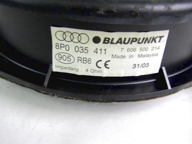 ZVOCNIKI OEM N. 8P0035411 ORIGINAL REZERVNI DEL AUDI A3 MK2 8P 8PA 8P1 (2003 - 2008)DIESEL LETNIK 2003