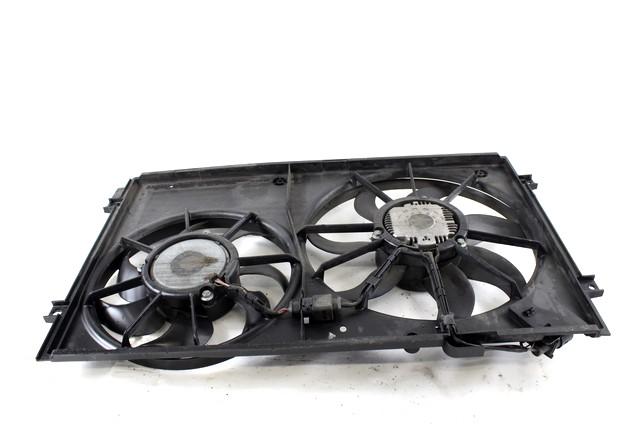 VENTILATOR HLADILNIKA OEM N. 1K0121207T ORIGINAL REZERVNI DEL AUDI A3 MK2 8P 8PA 8P1 (2003 - 2008)DIESEL LETNIK 2006