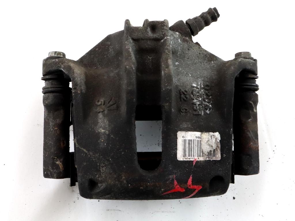 SPREDNJE LEVE ZAVORNE CELJUSTI  OEM N. 4400R6 ORIGINAL REZERVNI DEL CITROEN C3 MK2 SC (2009 - 2016) DIESEL LETNIK 2016