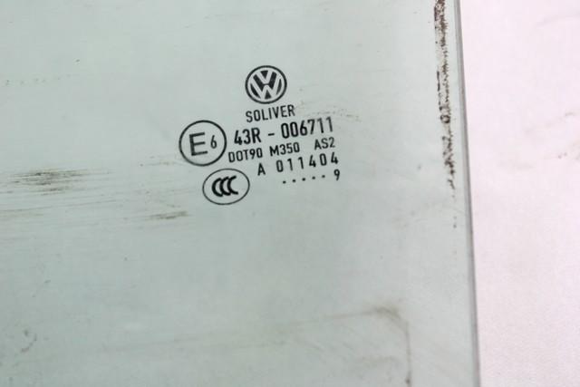 ZADNJA LEVA STEKLO OEM N. 3C9845025B ORIGINAL REZERVNI DEL VOLKSWAGEN PASSAT B6 3C2 3C5 BER/SW (2005 - 09/2010)  DIESEL LETNIK 2009