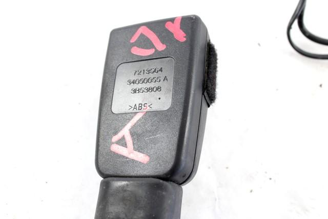 SAMOZATEZNI VARNOSTNI PAS OEM N. 7213564 ORIGINAL REZERVNI DEL BMW SERIE 1 BER/COUPE/CABRIO E81/E82/E87/E88 LCI R (2007 - 2013) DIESEL LETNIK 2008