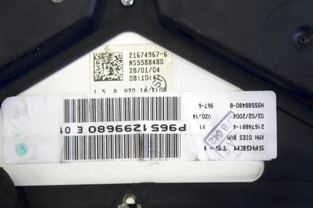 KILOMETER STEVEC OEM N. 9651299680 ORIGINAL REZERVNI DEL PEUGEOT 307 3A/B/C/E/H BER/SW/CABRIO (2001 - 2009) DIESEL LETNIK 2004