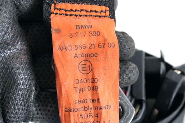 VARNOSTNI PAS OEM N. 8217390 ORIGINAL REZERVNI DEL BMW SERIE 5 E39 R BER/SW (10/2000 - 2003)DIESEL LETNIK 2002