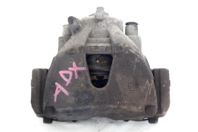 SPREDNJE DESNE ZAVORNE CELJUSTI  OEM N. 93176427 ORIGINAL REZERVNI DEL OPEL ASTRA H A04 L48 L08 L35 L67 R 5P/3P/SW (2007 - 2010) DIESEL LETNIK 2007