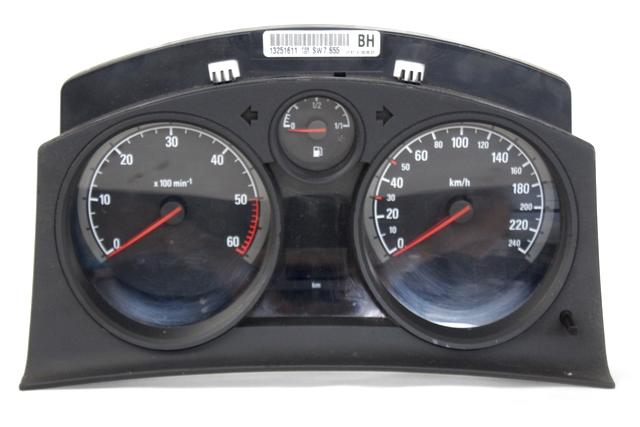 KILOMETER STEVEC OEM N. 13251611 ORIGINAL REZERVNI DEL OPEL ASTRA H A04 L48 L08 L35 L67 R 5P/3P/SW (2007 - 2010) DIESEL LETNIK 2007