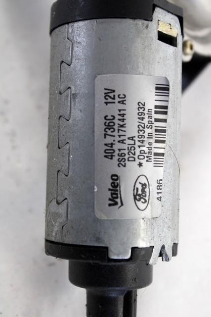 MOTORCEK ZADNJEGA BRISALCA OEM N. 2S61-A17K441-AC ORIGINAL REZERVNI DEL FORD FIESTA JH JD MK5 R (2005 - 2008) DIESEL LETNIK 2006