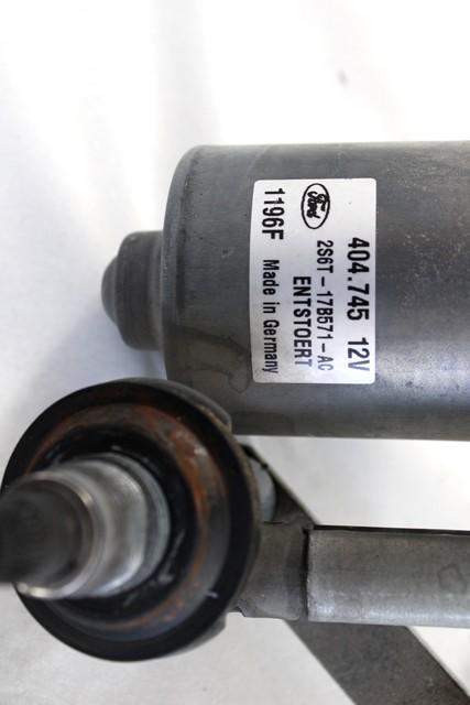 MOTORCEK PREDNJIH BRISALCEV OEM N. 2S6T-17B571-AC ORIGINAL REZERVNI DEL FORD FIESTA JH JD MK5 R (2005 - 2008) DIESEL LETNIK 2006