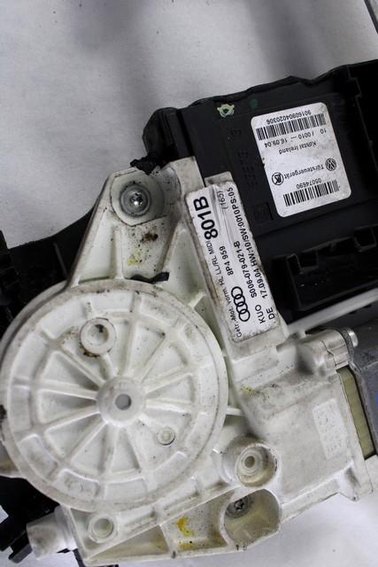 MEHANIZEM DVIGA ZADNJIH STEKEL  OEM N. 18071 SISTEMA ALZACRISTALLO PORTA POSTERIORE ELETT ORIGINAL REZERVNI DEL AUDI A3 MK2 8P 8PA 8P1 (2003 - 2008)DIESEL LETNIK 2005