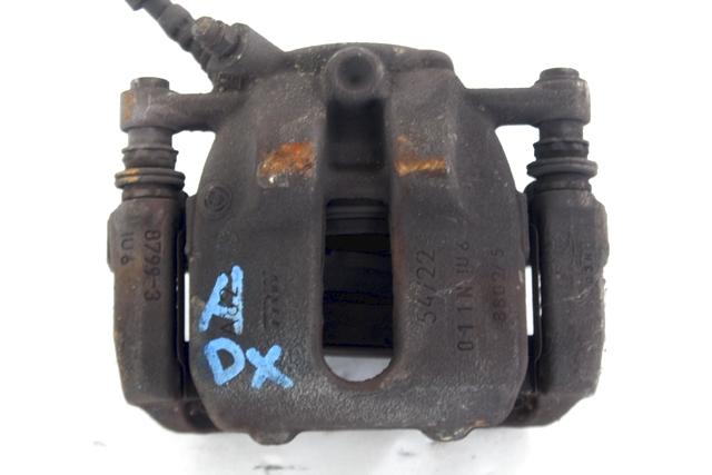 SPREDNJE DESNE ZAVORNE CELJUSTI  OEM N. 77364340 ORIGINAL REZERVNI DEL LANCIA Y YPSILON 843 R (2006 - 2011) BENZINA/GPL LETNIK 2011