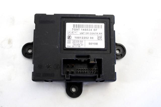 RACUNALNIK VRAT IN STEKEL OEM N. 7G9T-14B534-BF ORIGINAL REZERVNI DEL FORD S-MAX WA6 MK1 (2006 - 2010) DIESEL LETNIK 2009