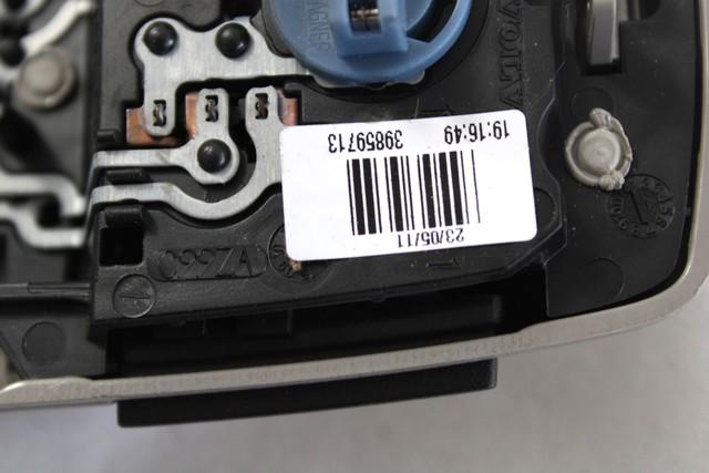 NOTRANJA SVETILA OEM N. 39859713 ORIGINAL REZERVNI DEL VOLVO V60 MK1 (2010 - 2018)DIESEL LETNIK 2011