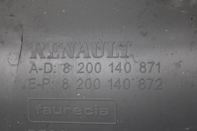 MONTA?NI DELI /  ARMATURNE PLOSCE SPODNJI OEM N. 8200140871 ORIGINAL REZERVNI DEL RENAULT SCENIC/GRAND SCENIC JM0/1 MK2 (2003 - 2009) BENZINA LETNIK 2003