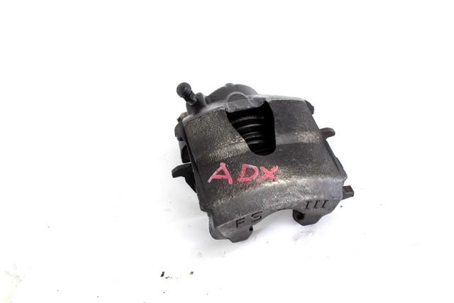 SPREDNJE DESNE ZAVORNE CELJUSTI  OEM N. 1K0615124D ORIGINAL REZERVNI DEL VOLKSWAGEN GOLF VI 5K1 517 AJ5 MK6 (2008-2012) DIESEL LETNIK 2011