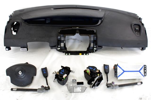 KIT AIRBAG KOMPLET OEM N. 17444 KIT AIRBAG COMPLETO ORIGINAL REZERVNI DEL RENAULT SCENIC/GRAND SCENIC JM0/1 MK2 (2003 - 2009) BENZINA LETNIK 2003