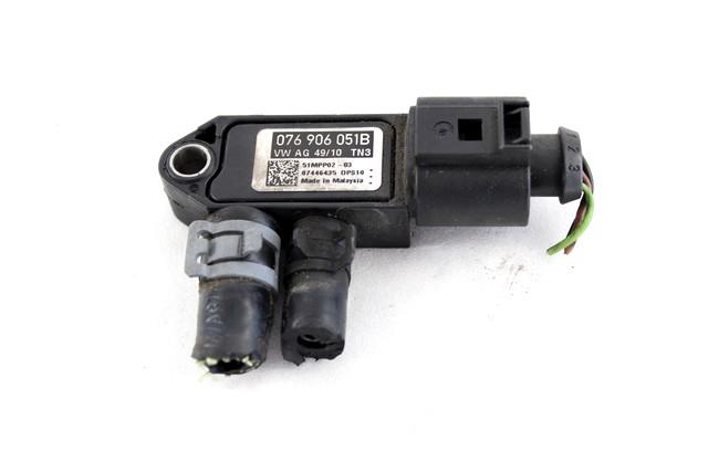 TLAK IZPUSNIH PLINOV SENZORJA OEM N. 076906051B ORIGINAL REZERVNI DEL VOLKSWAGEN GOLF VI 5K1 517 AJ5 MK6 (2008-2012) DIESEL LETNIK 2011