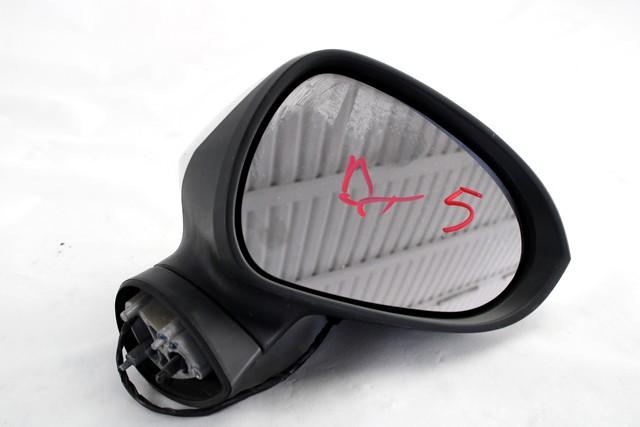 DESNO OGLEDALO OEM N. 6J1857508G9B9 ORIGINAL REZERVNI DEL SEAT IBIZA 6J5 6P1 MK4 R BER/SW (2012 -2017) DIESEL LETNIK 2014