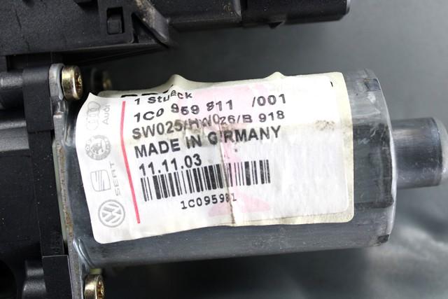 MEHANIZEM DVIGA ZADNJIH STEKEL  OEM N. 15417 SISTEMA ALZACRISTALLO PORTA POSTERIORE ELETT ORIGINAL REZERVNI DEL VOLKSWAGEN PASSAT B5.5 3B3 3B6 3BG R BER/SW (11/2000 - 2005) DIESEL LETNIK 2004