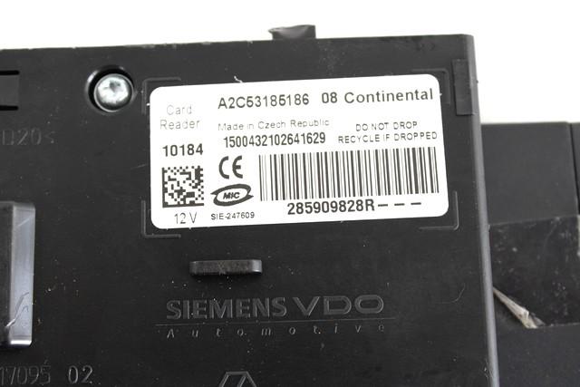 KOMPLET ODKLEPANJE IN VZIG  OEM N. 31535 KIT ACCENSIONE AVVIAMENTO ORIGINAL REZERVNI DEL RENAULT MEGANE MK3 BZ0/1 B3 DZ0/1 KZ0/1 BER/SPORTOUR/ESTATE (2009 - 2015) DIESEL LETNIK 2010