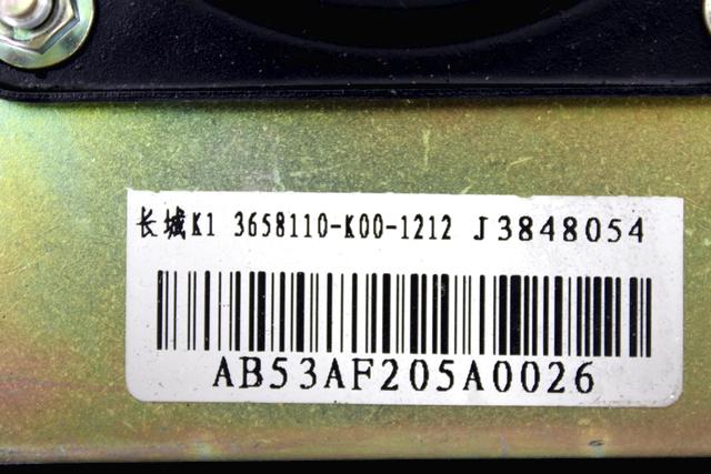 KIT AIRBAG KOMPLET OEM N. 134184 KIT AIRBAG COMPLETO ORIGINAL REZERVNI DEL GREAT WALL HOVER H3 (2006 - 2011)BENZINA/GPL LETNIK 2007