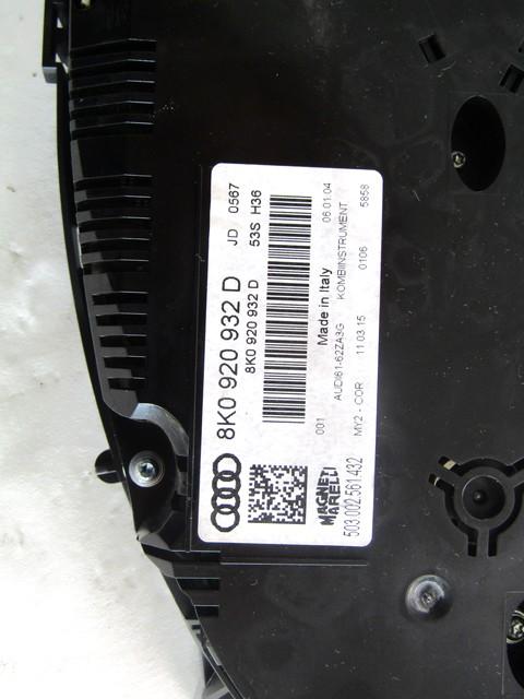 KOMPLET ODKLEPANJE IN VZIG  OEM N. 26848 KIT ACCENSIONE AVVIAMENTO ORIGINAL REZERVNI DEL AUDI A4 B8 8K2 BER/SW/CABRIO (2007 - 11/2015) DIESEL LETNIK 2015