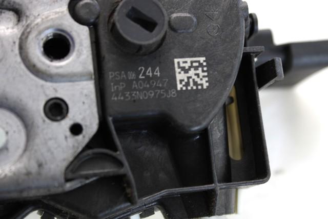 CENTRALNO ZAKLEPANJE PREDNIH LEVIH VRAT OEM N. 9800624480 ORIGINAL REZERVNI DEL CITROEN C3 MK2 SC (2009 - 2016) BENZINA/GPL LETNIK 2014