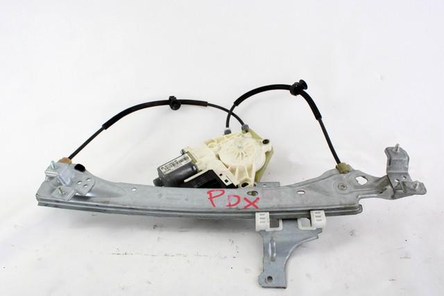 MEHANIZEM DVIGA ZADNJIH STEKEL  OEM N. 31536 SISTEMA ALZACRISTALLO PORTA POSTERIORE ELETT ORIGINAL REZERVNI DEL RENAULT MEGANE MK3 BZ0/1 B3 DZ0/1 KZ0/1 BER/SPORTOUR/ESTATE (2009 - 2015) DIESEL LETNIK 2011