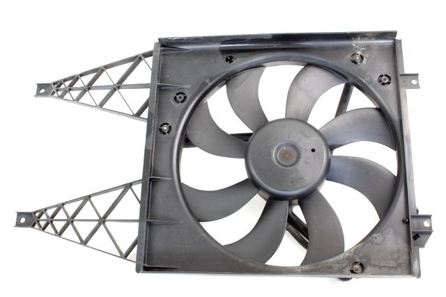 VENTILATOR HLADILNIKA OEM N. 6Q0121207L ORIGINAL REZERVNI DEL VOLKSWAGEN FOX 5Z1 5Z3 5Z4 (2005 - 2011) DIESEL LETNIK 2007