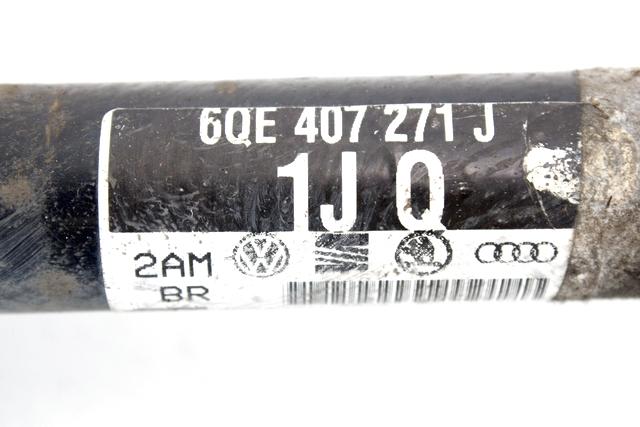 LEVA SPREDNJA POGONSKA GRED  OEM N. 6QE407271J ORIGINAL REZERVNI DEL VOLKSWAGEN FOX 5Z1 5Z3 5Z4 (2005 - 2011) DIESEL LETNIK 2007