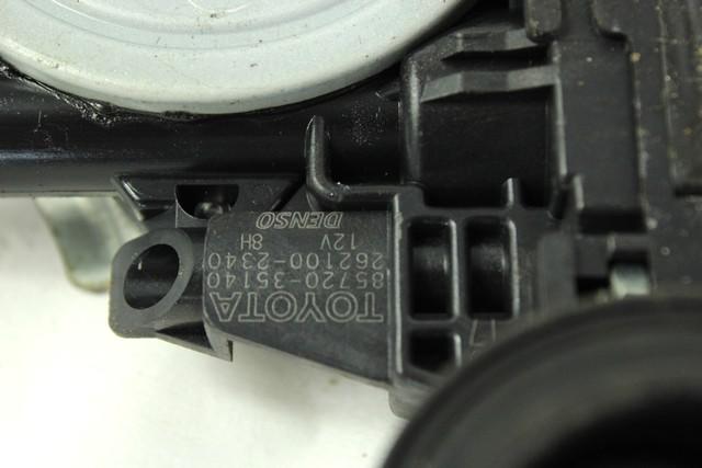 MEHANIZEM DVIGA ZADNJIH STEKEL  OEM N. 19296 SISTEMA ALZACRISTALLO PORTA POSTERIORE ELETT ORIGINAL REZERVNI DEL TOYOTA RAV 4 A3 MK3 (2006 - 03/2009) DIESEL LETNIK 2006