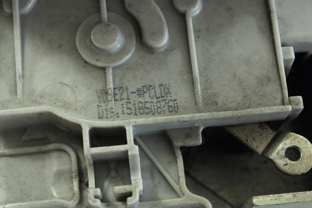 CENTRALNO ZAKLEPANJE ZADNJIH DESNIH VRAT OEM N. 51850876 ORIGINAL REZERVNI DEL LANCIA DELTA 844 MK3 (2008 - 2014) DIESEL LETNIK 2009