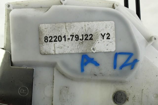 CENTRALNI ZAKLEP SPREDNJIH VRAT  OEM N. 82201-79J22 ORIGINAL REZERVNI DEL FIAT SEDICI FY R (05/2009 - 2014) DIESEL LETNIK 2012