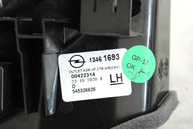 CENTRALNE PREZRACEVALNE SOBE  OEM N. 13461693 ORIGINAL REZERVNI DEL OPEL CROSSLAND MK1R P17 P2QO (DAL 2021) BENZINA LETNIK 2021